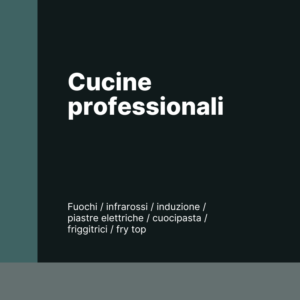 Cucine professionali modulari